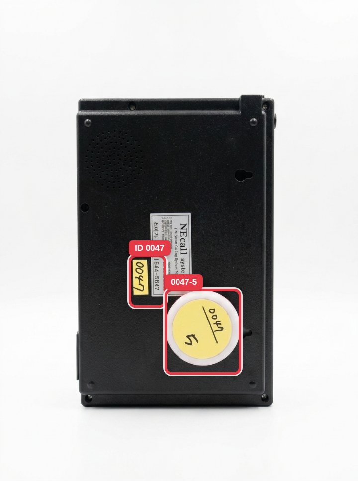 Step 8 — label the monitor and bells